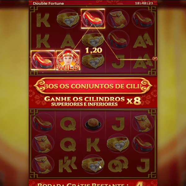 Tabela de pagamentos do Double Fortune